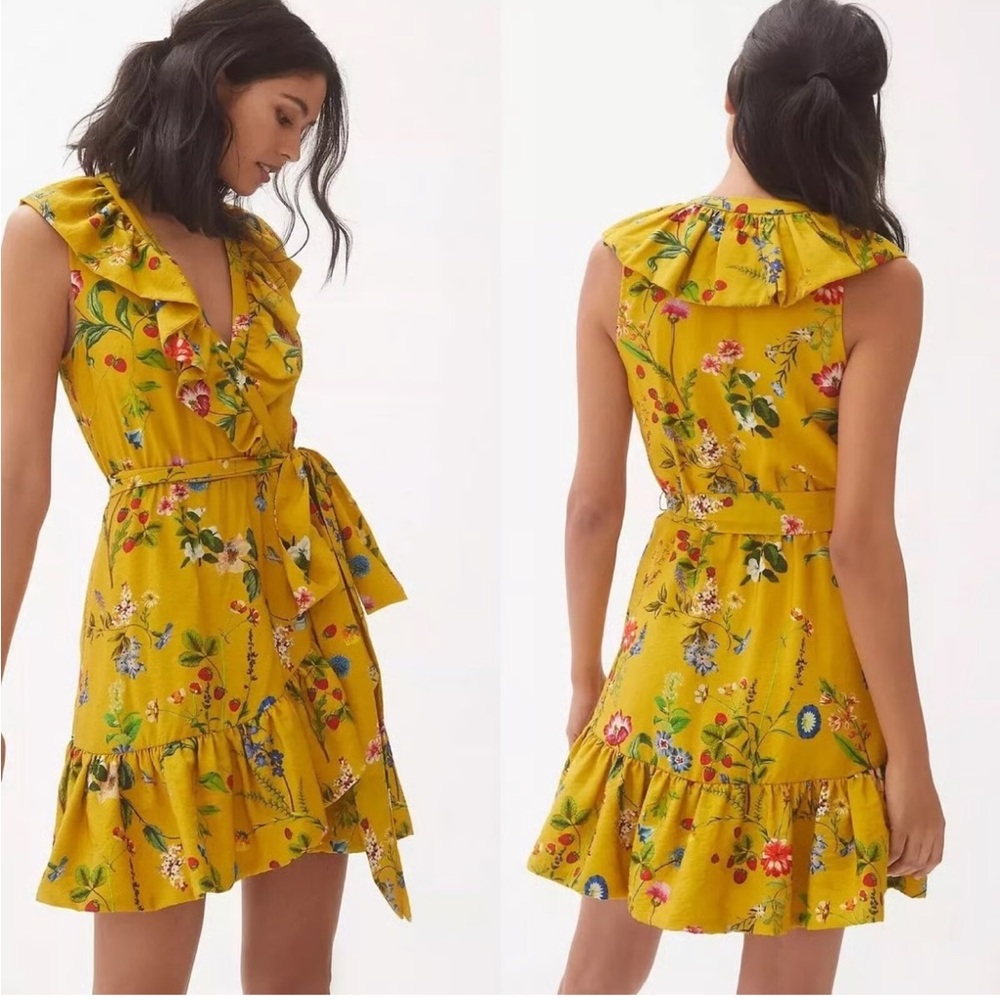 Anthropologie Maeve Floral Dress